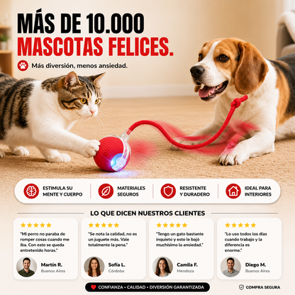 Pelota Inteligente para Mascotas